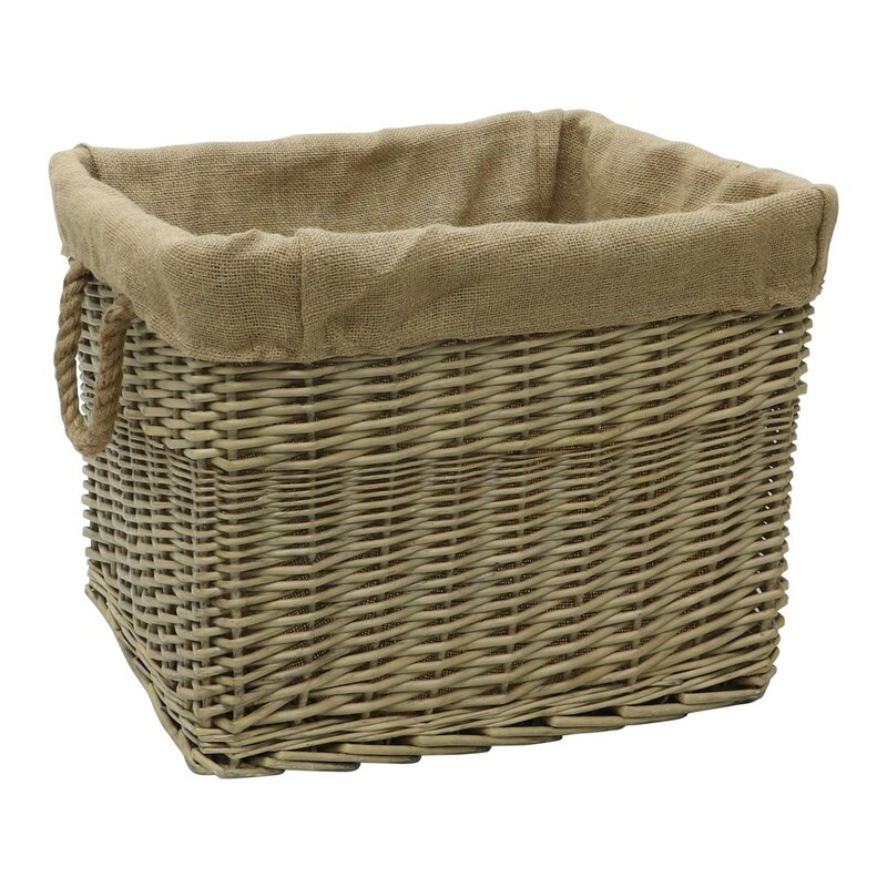 Bay Isle Home Rectangle Wicker Laundry Basket Wayfair.co.uk